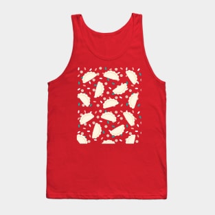 Pierogi Pattern Tank Top